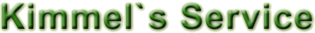 LOGO Kimmel`s Service
